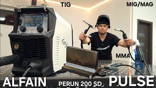 How does he weld?? Czech MIG /MAG multi welding machine ALFAIN Perun 200 SD PULSE. Is it worth it??