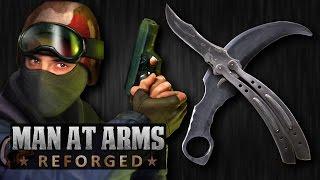 Counter-Strike Knife Challenge - MAN AT ARMS: REFORGED