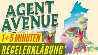 Agent Avenue Regeln Anleitung Regelvideo Erklärt Kartenspiel 2024