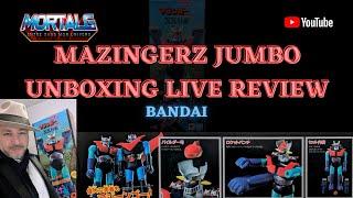 MAZINGERZ JUMBO UNBOXING LIVE !!!