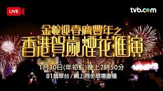 滙豐香港160週年呈獻 - 金蛇迎春慶豐年之香港賀歲煙花滙演｜直播｜2025農曆新年