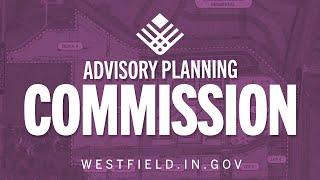 Advisory Plan Commission Meeting 01/17/2023