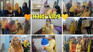 Haldi Ceremony Vlog  | Bahot Enjoy Kiye ham sabne Haldi function me | Haldi Vlog | Shadi Vlog