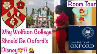 Why Wolfson College Should be Oxford's Disney! | Wolfson Dormitory Room Tour.