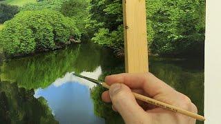 #87 How To Paint Reflections On Water | Oil Painting Tutorial