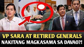 VP SARA AT MGA RETIRED GENERALS NAKITANG MAGKASAMA SA DAVAO?! | MAYOR BASTE MAGHAMON KAY DAYUNYOR.