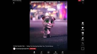 Talking Tom Dancing cute baby Tom