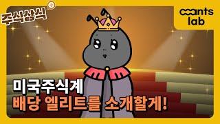 [주식상식+] 배당왕? 배당귀족? 미국주식계 배당 엘리트들을 소개할게!