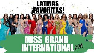 LAS MEJORES LATINAS DEL MISS GRAND INTERNATIONAL 2024!!