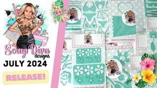 Scrap Diva Designs July 2024 Release!