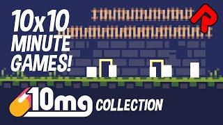 10 Amazing Tiny Indie Games! | 10mg Collection games bundle gameplay