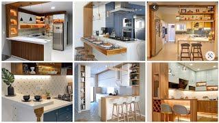 Open Kitchen With Breakfast Counter Ideas 2024|| Modern Kitchens with Breakfast Counters 2024