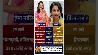 hemHema Malini & Sharmila Tagore: Grace, Glamour & the Golden Glow of Indian Cinema  #oldsong #90s