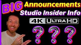 BIG 4K UltraHD Blu Ray Movie Announcements, Reveals & Studio Insider Info! Collector’s Film Chat #66