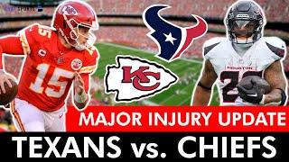 Texans vs. Chiefs SHOCKING Injury Update | Patrick Mahomes Has Magically Healed… 