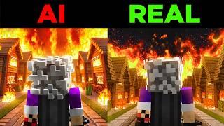 I Remade an AI Minecraft Thumbnail