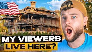 Reacting to MY VIEWERS American Houses!