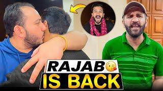 Finally Rajab is back from Umrah️| dogar or haider ki tiktok live pe behes hogai