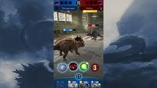 High Flyers Tag Team vs Kaijufanatic2001 - Jurassic World: Alive (IOS)