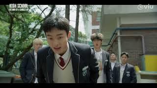 Yoon Chan Young Fights the Bullies | High School Return of A Gangster EP 2 | Viu [ENG SUB]