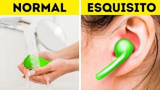 NORMAL vs ESQUISITO || PEGADINHAS, TRUQUES E MANUALIDADES por Ideias Incríveis GOSTEI