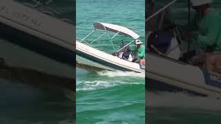 Boat vs waves #speedboating .