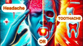 |How to identify bewteen headache and toothache pain|Headache relief|Toothache relief|