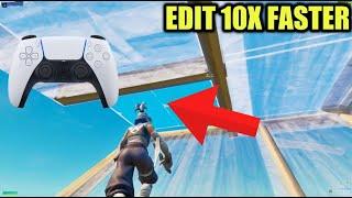 How To EDIT FASTER On Controller (Best Settings, Tutorial + Tips and Secrets!)