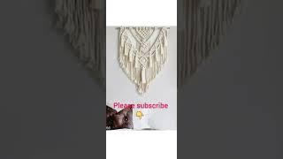 #shorts #OMG  Itne amazing macrame wall hanging #DIY craft with Silviya