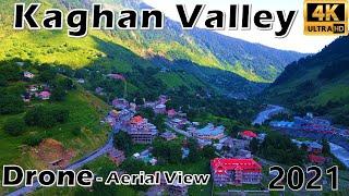 Kaghan Valley K.P.K Pakistan 2021 - Drone Aerial View 4K