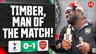 Timber The Man Of The Match! (Kelechi) | Tottenham 0-1 Arsenal