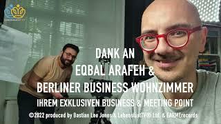 Making of über das Porträts BASTIAN LEE JONES  von Eqbal Arafeh [Berliner Business Wohnzimmer]