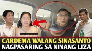 RONALD CARDEMA WALANG SINASANTO! NAGPASARING SA KANYANG NINANG LIZA ALANG-ALANG PRINSIPYO.