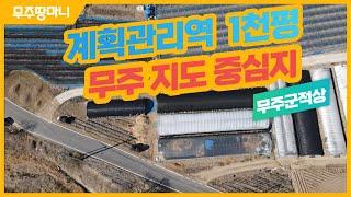 #139. 무주(지도)의 중심지, 계획관리지역 1천평