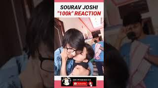 Sourav joshi and piyush joshi reaction on 100k #shorts #ytshorts