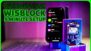 Fastest way to get started with Meshtastic | WisBlock Meshtastic Starter Kit SETUP