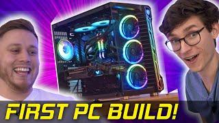 Is Building A Gaming PC Hard?  A First Timer's Beginners Guide! (12600K, RX 6800 XT) | AD