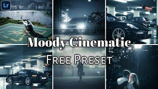 Moody Cinematic Free Preset | Free Lightroom Mobile Preset | Cinematic Lightroom Tutorial |