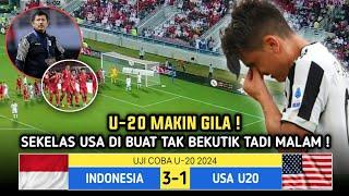 GEMPARKAN ASEAN TADI MALAM ! INDONESIA U20 (3) VS USA U20 (1) - Laga Uji Coba U-20 2024 - Berita !!