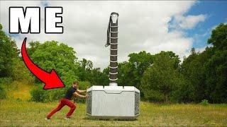 Building the WORLD'S LARGEST THOR'S HAMMER!