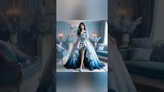 Choose your name's first letter and see your dress/Choose your thing//#viralvideo #youtube