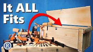 I found this tool chest in a barn.