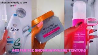 Aesthetic Shower/Hygiene Tiktoks | Satisfying shower routines compilation