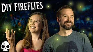 Floating "Fireflies" Effect - DIY Halloween Props