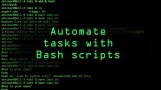 Write Your Own Bash Scripts for Automation [Tutorial]