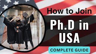 How to Join PhD in USA | All 'Bout Research