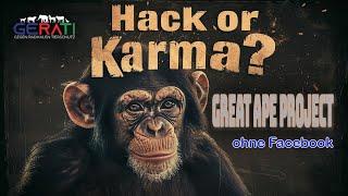 Great Ape Project: Behaupteter Hack oder Karma? Die Wahrheit enthüllt! #GERATI