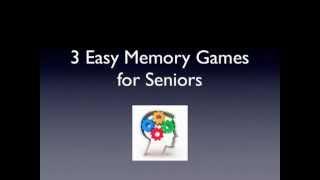 3 Easy Memory Games for Seniors