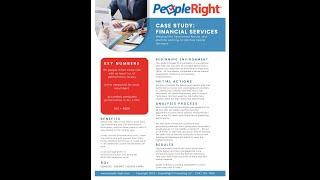 PeopleRight   Case Study 68   Financial Services