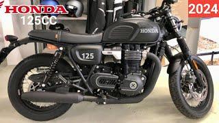 finally! honda new 125cc retro bike 2024 here|honda new 125cc bike 2024|upcoming bikes 2024!!